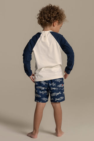 Îlot Internacional, Kids lycra shirt, Men's swim shorts, Summer, Beach