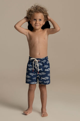 Îlot Colombia, Kids swimshorts, Boys' swim shorts, Summer, Beach