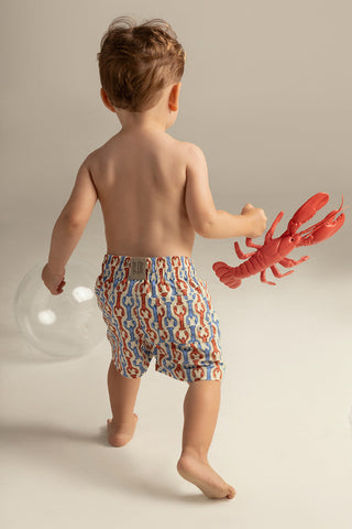 Îlot Internacional, Kids swim shorts, Summer, Beach, Men's clothing