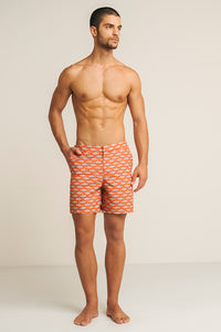 Surf cut swim shorts