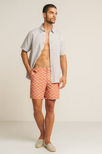 Surf cut swim shorts