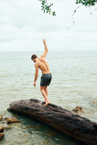 Surf cut swim shorts