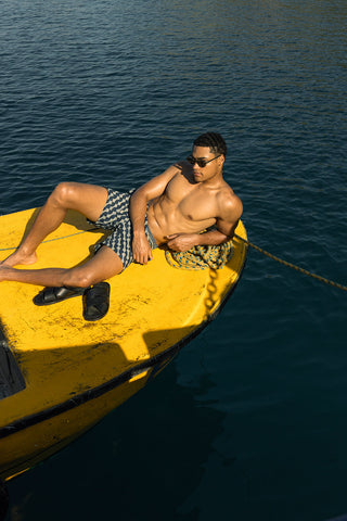 Îlot Internacional, Surf cut swim shorts, Summer, Beach, Men's Clothing, Men's Casual Clothing