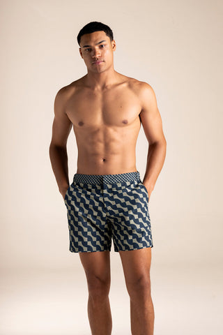 Îlot Internacional, Surf cut swim shorts, Summer, Beach, Men's Clothing, Men's Casual Clothing