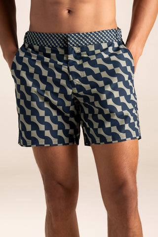 Surf cut swim shorts