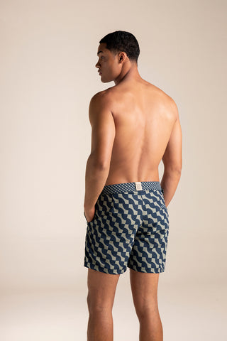 Surf cut swim shorts