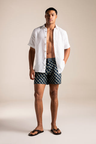 Surf cut swim shorts