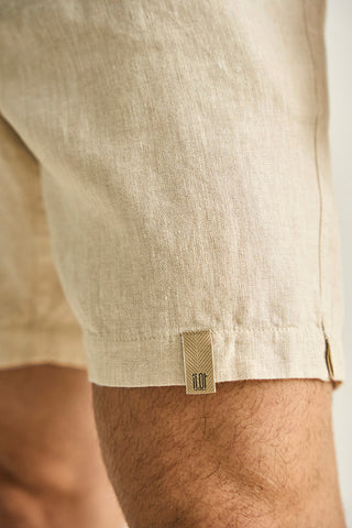 Linen shorts