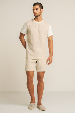 Linen shorts