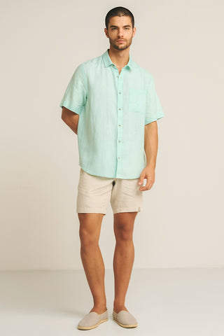 Linen shorts