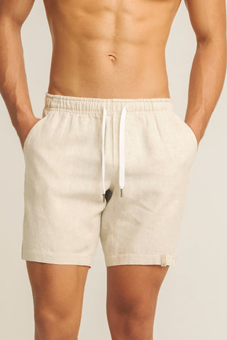 Linen shorts