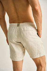 pantalones cortos de lino
