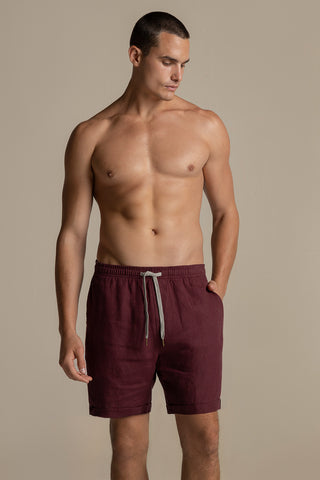 Linen shorts