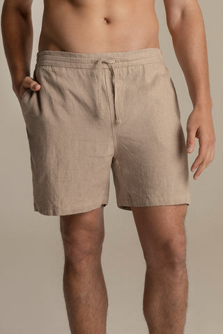 Îlot Internacional, Linen shorts, Men's swim shorts, Summer, Beach, Men's clothing