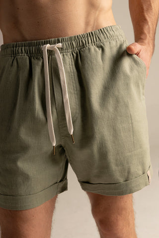 Îlot Internacional, Linen shorts, Summer, Beach, Men's clothing