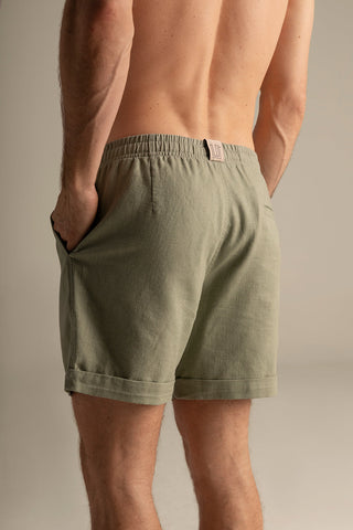 Îlot Internacional, Linen shorts, Summer, Beach, Men's clothing