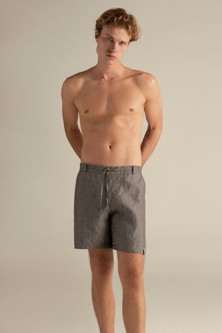 Îlot Internacional, Linen shorts, Summer, Beach, Men's clothing
