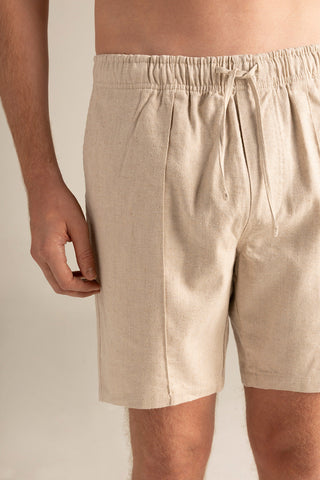 Îlot Internacional, Costa linen shorts, Summer, Beach, Men's clothing