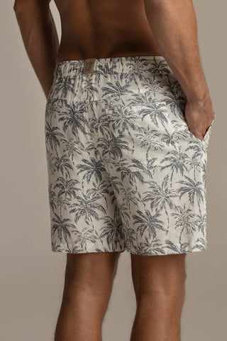 Îlot Colombia, Faro linen shorts, Men's swim shorts, Summer, Beach, Men's clothing