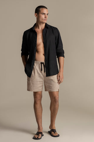 Faro linen shorts