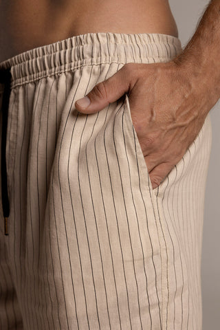 Îlot Internacional, Faro linen shorts, Men's swim shorts, Summer, Beach, Men's clothing