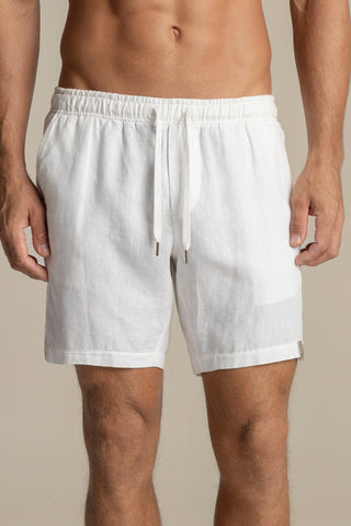 Linen costa shorts