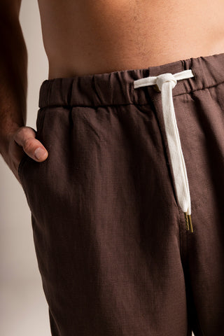 Linen shorts