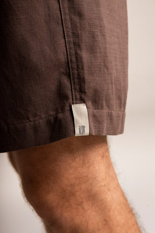Linen shorts