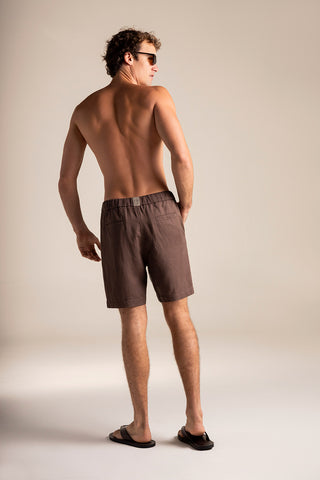 Linen shorts