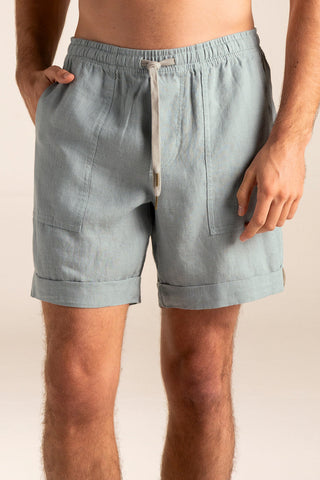 Îlot Internacional, Linen shorts, Summer, Beach, Men's Clothing, Men's Casual Clothing