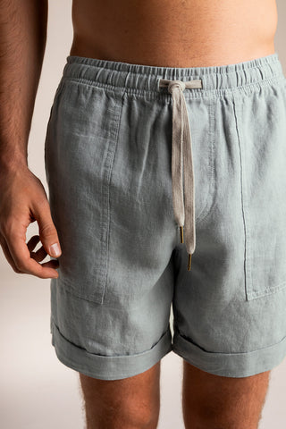 Linen shorts
