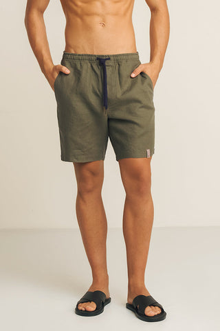 Îlot, Linen shorts,Ref.BH47051, Îlot/Men, Shorts Men