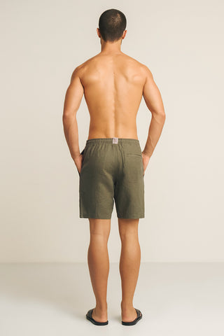 Linen shorts