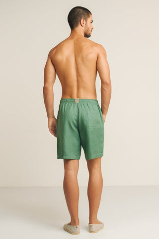 Linen shorts