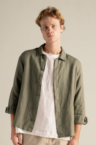 Îlot Internacional, Linen overshirt , Summer, Beach, Men's clothing