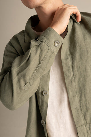 Îlot Internacional, Linen overshirt , Summer, Beach, Men's clothing