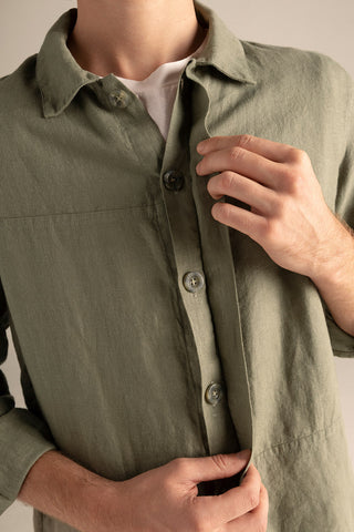 Îlot Internacional, Linen overshirt , Summer, Beach, Men's clothing