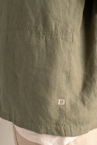 Linen overshirt