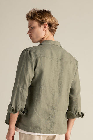 Îlot Internacional, Linen overshirt , Summer, Beach, Men's clothing