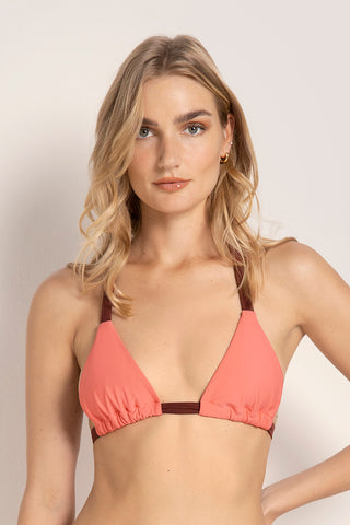 Small triangle bikini top