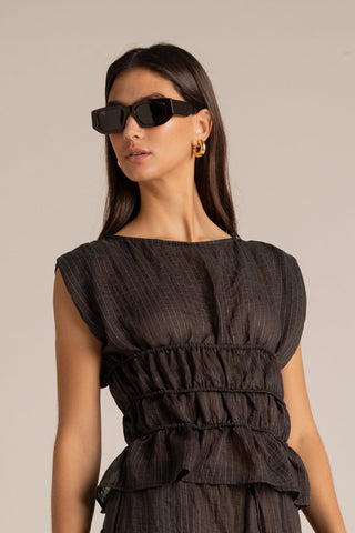 Touché Internacional, Balneaire, Short sleeve top, Beachwear, Summer, Vacation, Casual. Comfortable
