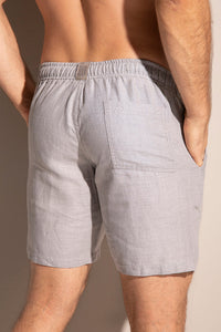 Pantalones cortos de lino