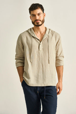 Ilot, Linen shirt, Ref.SH72041, Ilot/Men, Linen, Shirt Men