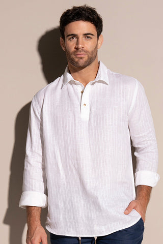 Dobby Linen Shirt