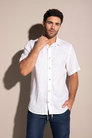 Dobby Linen Shirt