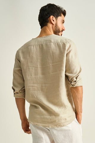 Ilot, Linen shirt, Ref.SH73041, Ilot/Men, Linen, Shirt Men