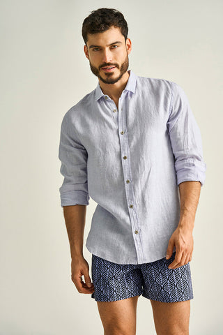 Ilot, Linen shirt, Ref.SH76041, Ilot/Men, Linen, Shirt Men