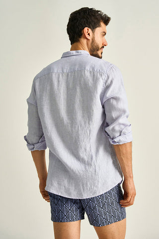 Ilot, Linen shirt, Ref.SH76041, Ilot/Men, Linen, Shirt Men