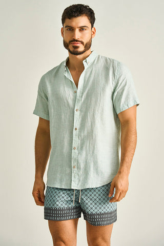 Ilot, Linen shirt, Ref.SH77041, Ilot/Men, Linen, Shirt Men