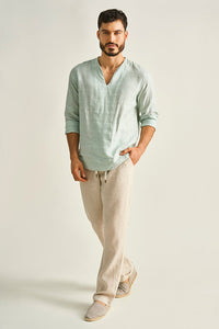 Ilot, Linen shirt, Ref.SH78041, Ilot/Men, Linen, Shirt Men